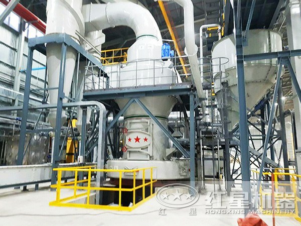 凹凸棒石磨粉工藝現場 凹凸棒石磨粉工藝現場