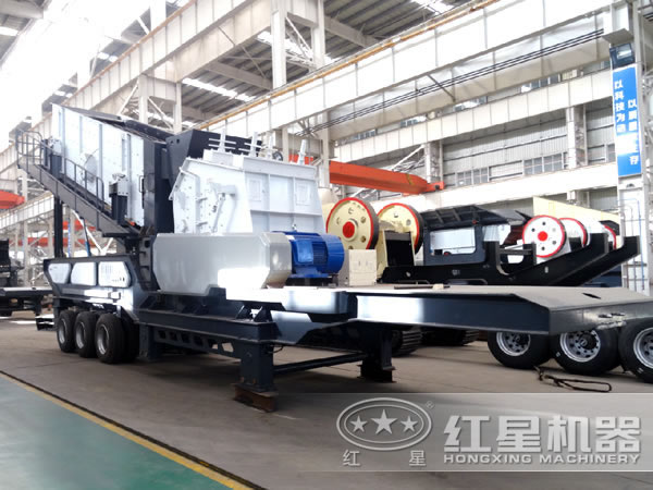 可移動破碎站配細碎機 可移動破碎站配細碎機