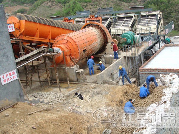 間歇球磨機案例現場安裝圖 間歇球磨機案例現場安裝圖