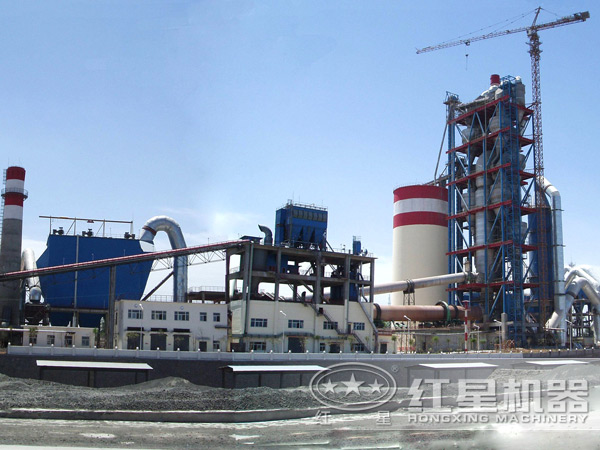 水泥熟料生產線現(xiàn)場 水泥熟料生產線現(xiàn)場