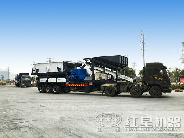 風化巖移動制砂設備:配制砂機 風化巖移動制砂設備:配制砂機