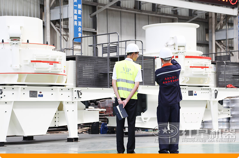 河南紅星全套煤矸石制砂設備車間 河南紅星全套煤矸石制砂設備車間