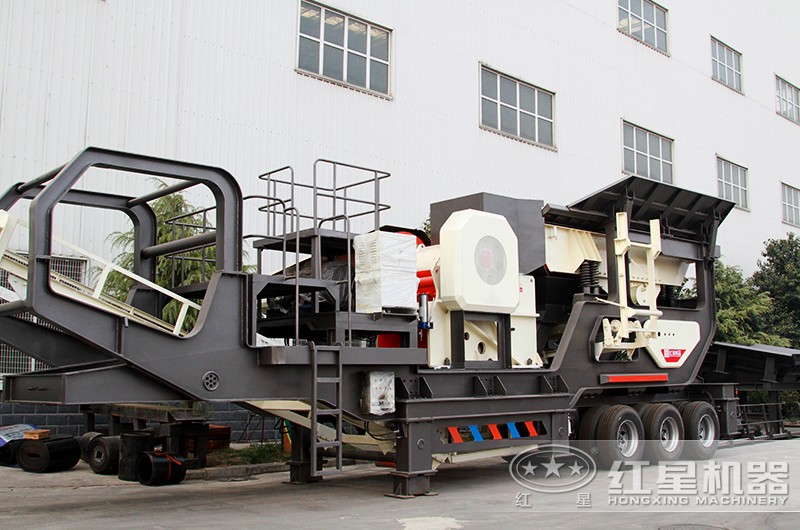 鄂式移動破碎站，隨時移動隨時生產(chǎn)，方便快捷 style=width:720px; 