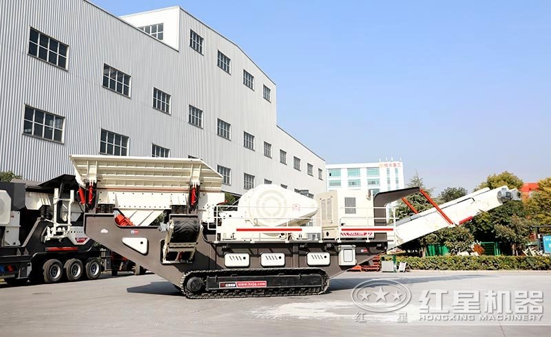 移動式機制砂設備廠家：履帶移動破