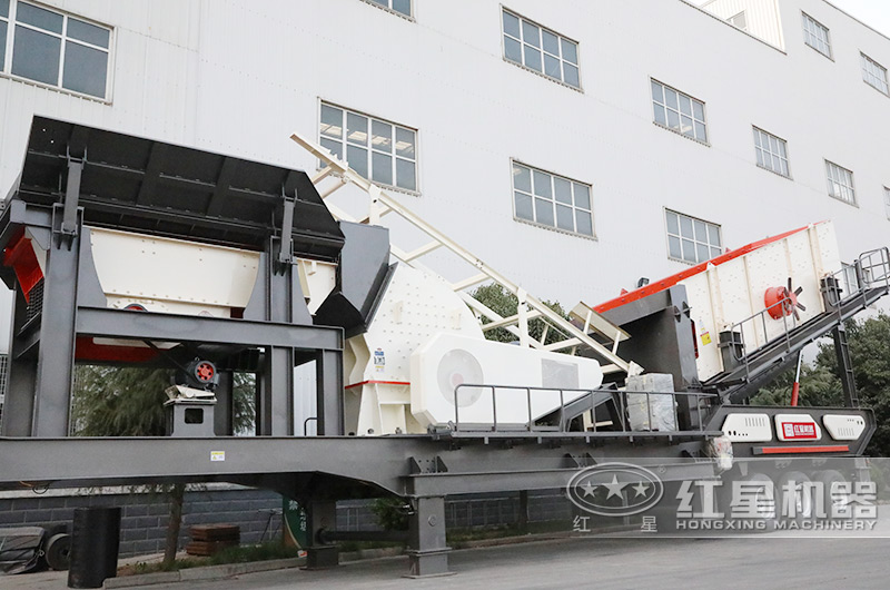 搭重錘破石子流動破碎機 搭重錘破石子流動破碎機