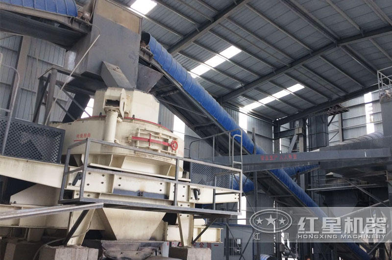 浙江建筑用砂制砂機石灰石生產現場 浙江建筑用砂制砂機石灰石生產現場