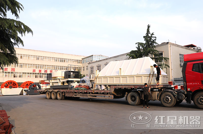 時產300噸的制砂設備發貨 時產300噸的制砂設備發貨