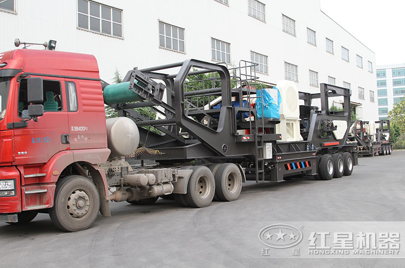 建筑垃圾移動(dòng)破碎站開回家 建筑垃圾移動(dòng)破碎站開回家