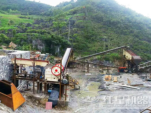 山石破碎生產(chǎn)線 山石破碎生產(chǎn)線