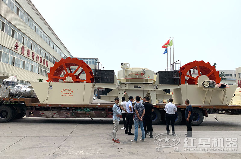 一天1000噸洗砂機(jī)器發(fā)貨 一天1000噸洗砂機(jī)器發(fā)貨