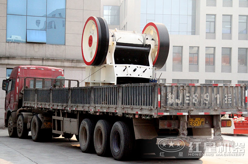 石子廠生產線設備裝車發貨 石子廠生產線設備裝車發貨