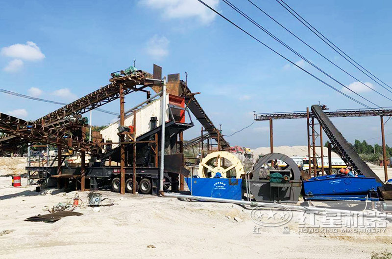 移動機制砂生產線 移動機制砂生產線