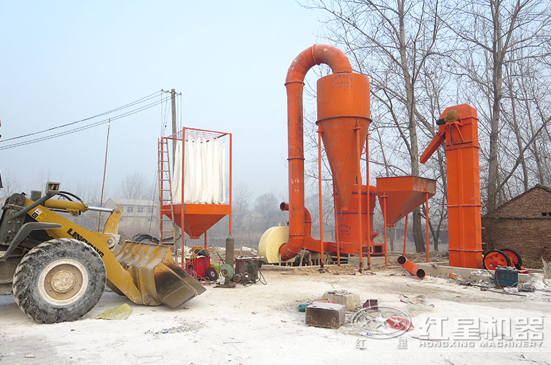 煤矸石磨粉現場 煤矸石磨粉現場