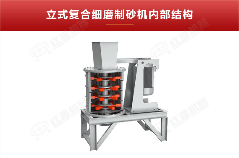立式復(fù)合細(xì)磨制砂機(jī)結(jié)構(gòu)圖 立式復(fù)合細(xì)磨制砂機(jī)結(jié)構(gòu)圖