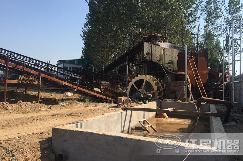 水洗機制砂加工生產客戶現場 水洗機制砂加工生產客戶現場