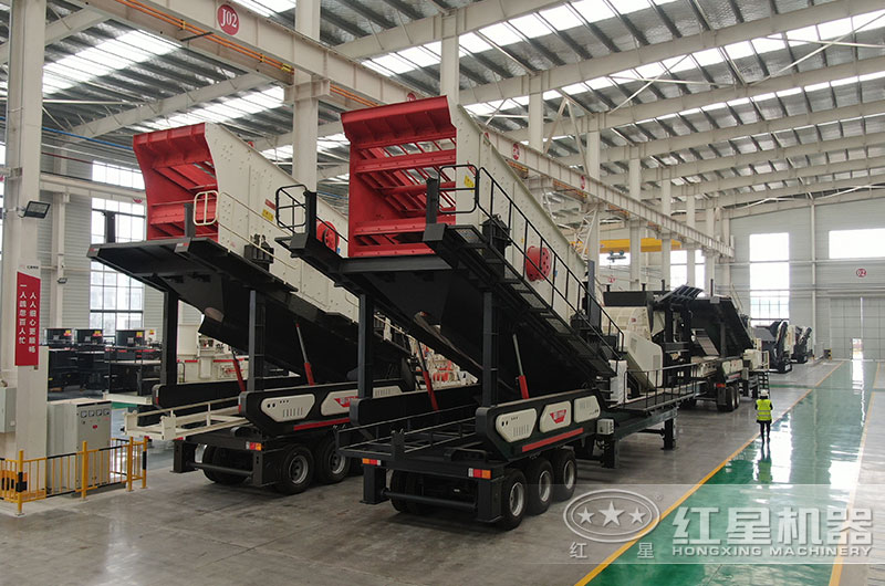 輪胎移動(dòng)一體化石頭破碎機(jī) 輪胎移動(dòng)一體化石頭破碎機(jī)