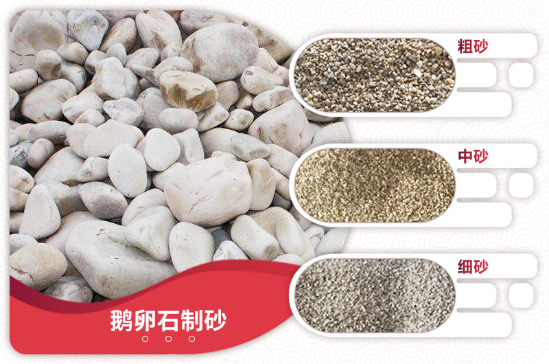 鵝卵石制砂 鵝卵石制砂
